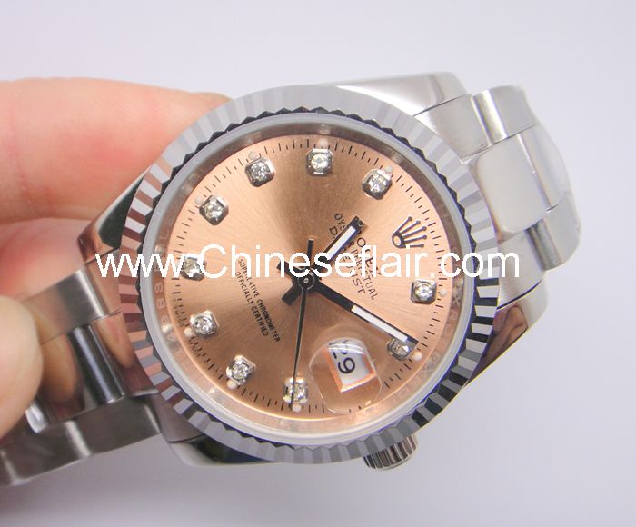Pink Face Rolex Datejust High Quality Automatic Watch
